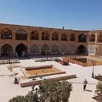 مرمت سرای گمرک بازار وکیل شیراز به پایان رسید