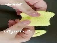 آموزش ساخت کاردستی جوجه طلایی