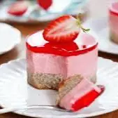 چیز کیک توت فرنگی، مزه بهشت میده!