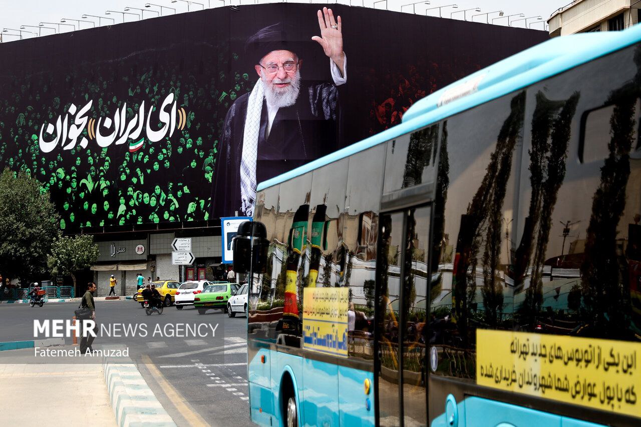 عکس/ «ای ایران» بخوان