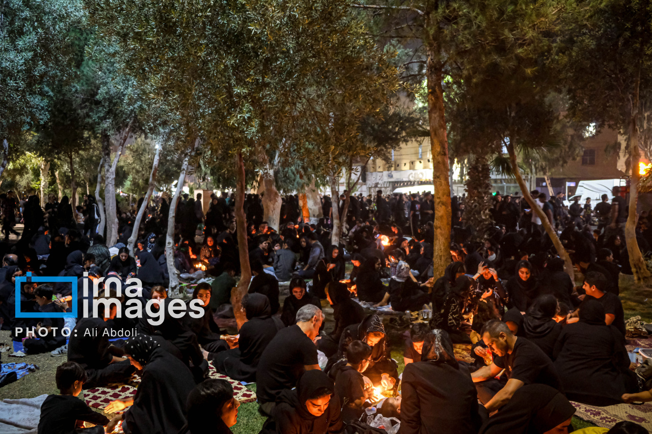  شام غریبان شهدای کربلا در زاهدان