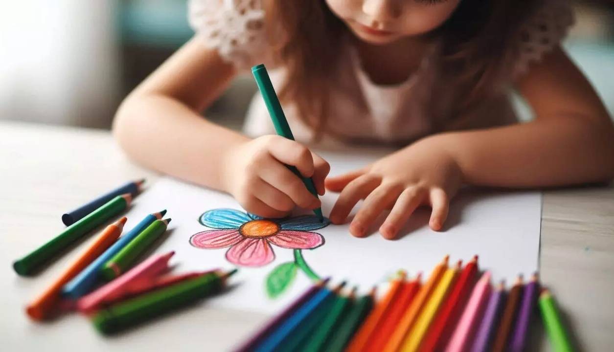 تفاوت نقاشی کودکان شاد و غمگین در چیست؟