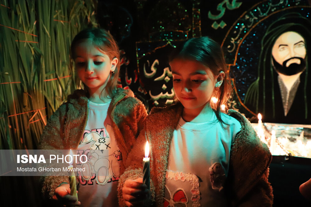 آیین سنتی شام غریبان حسینی در اهر