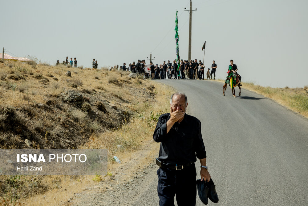 عزاداری عاشورای حسینی در روستای «یانس آباد» کرج