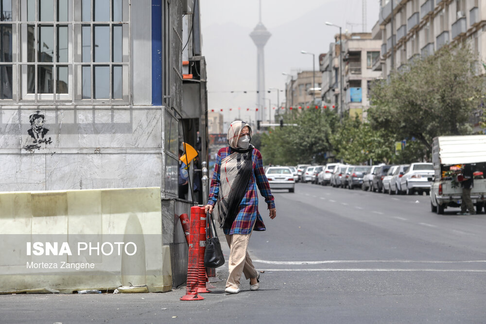 عکس/ گرد و غبار تهران