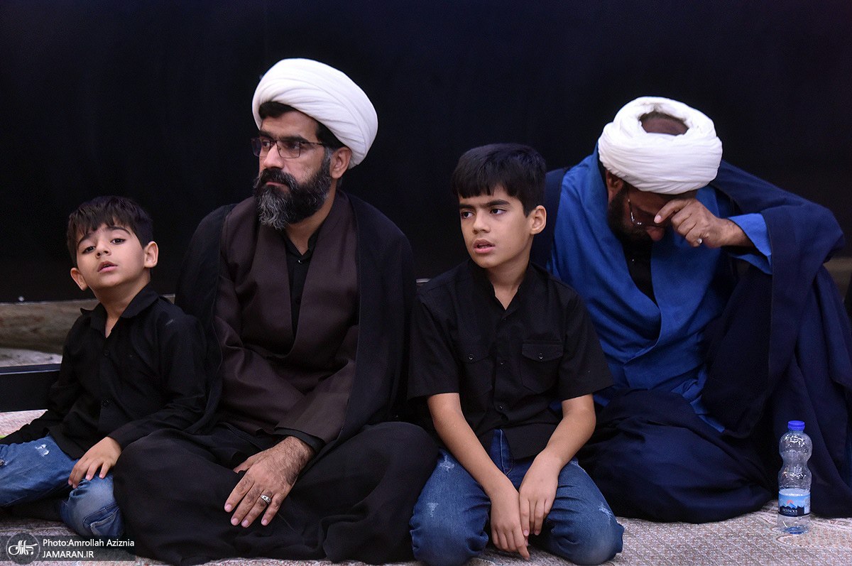 عکس/  مراسم شام غریبان اباعبدالله حسین (ع) در حرم مطهر امام خمینی