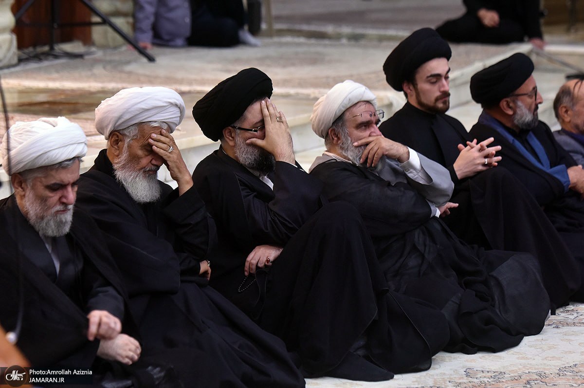 عکس/  مراسم شام غریبان اباعبدالله حسین (ع) در حرم مطهر امام خمینی