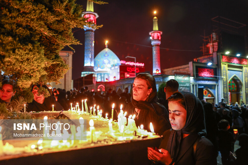 عکس/ مراسم شام غریبان حسینی در تهران