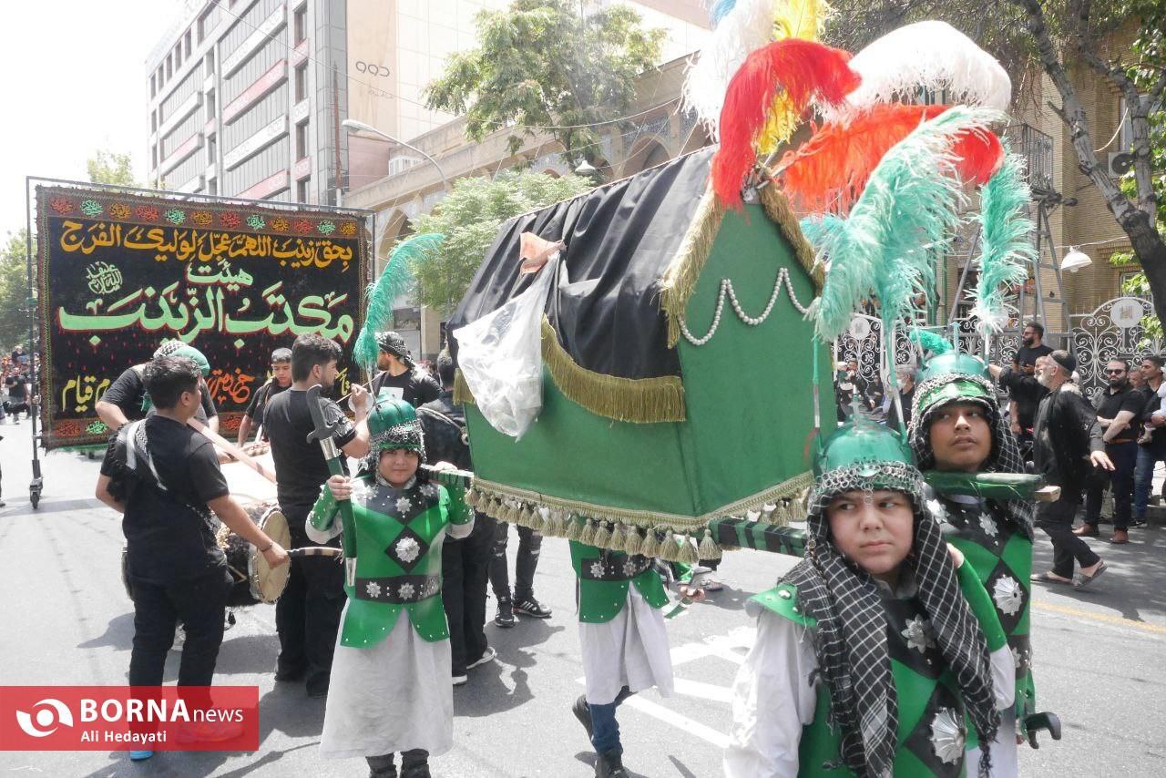 عزاداری روز سوم شهادت امام حسین(ع) در تهران
