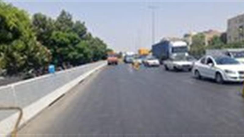 اجرای طرح تعریض و رفع نقاط حادثه‌خیز آزادراه تهران