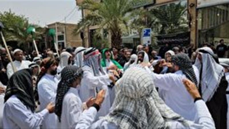 عکس/ برگزاری آیین سنتی دسته بنی اسد در طبس