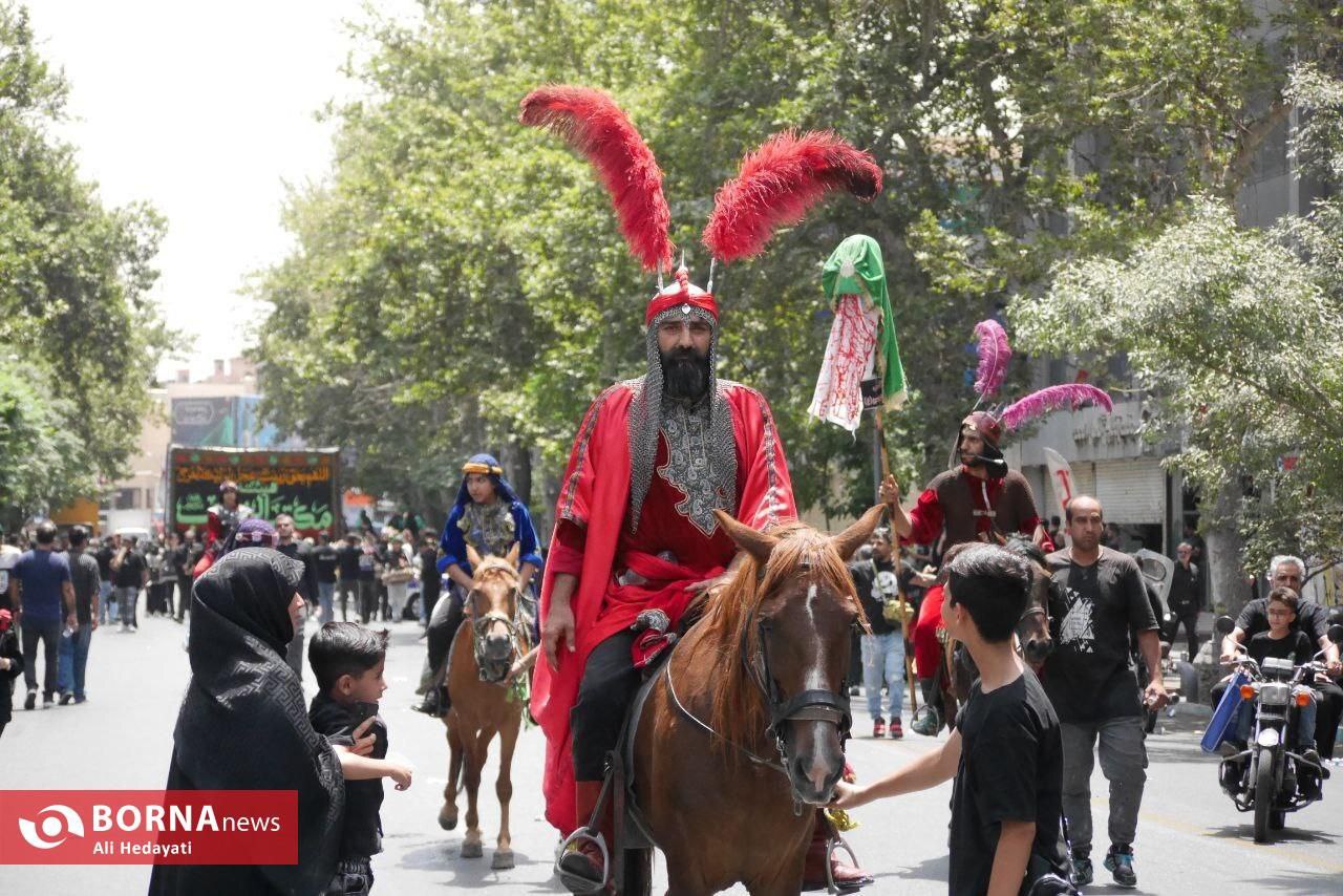 عزاداری روز سوم شهادت امام حسین(ع) در تهران