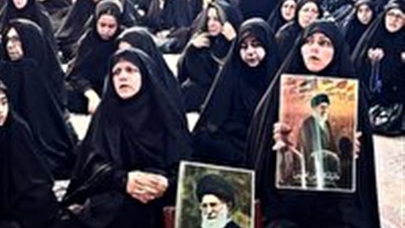 اجتماع باشکوه بانوان زینبی در بیت‌الحسین مهریز