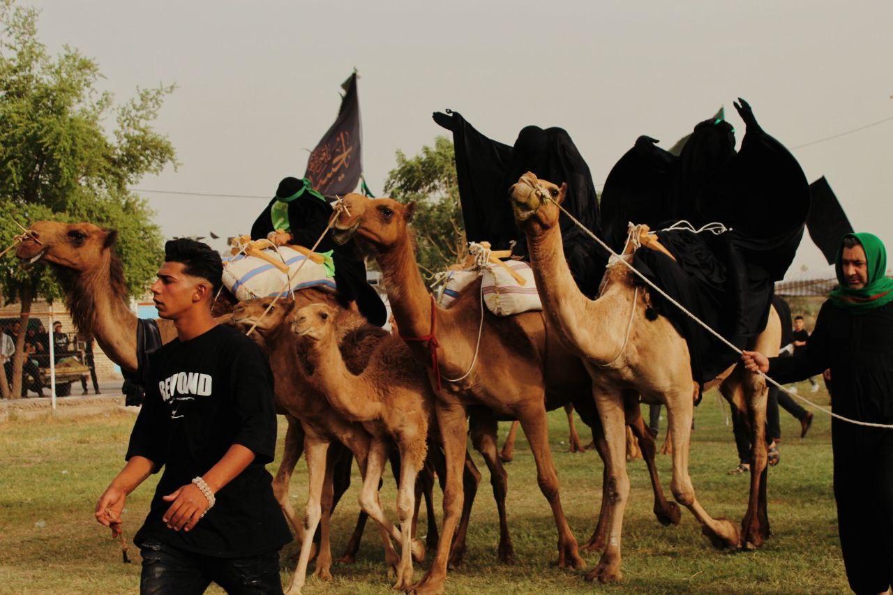 مراسم شبیه‌خوانی در روستای سیدمحمد الهدامه از توابع شهرستان شوش دانیال