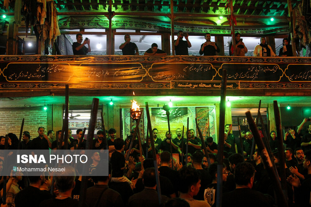 آیین سنتی «دسته چوبی» در گرگان