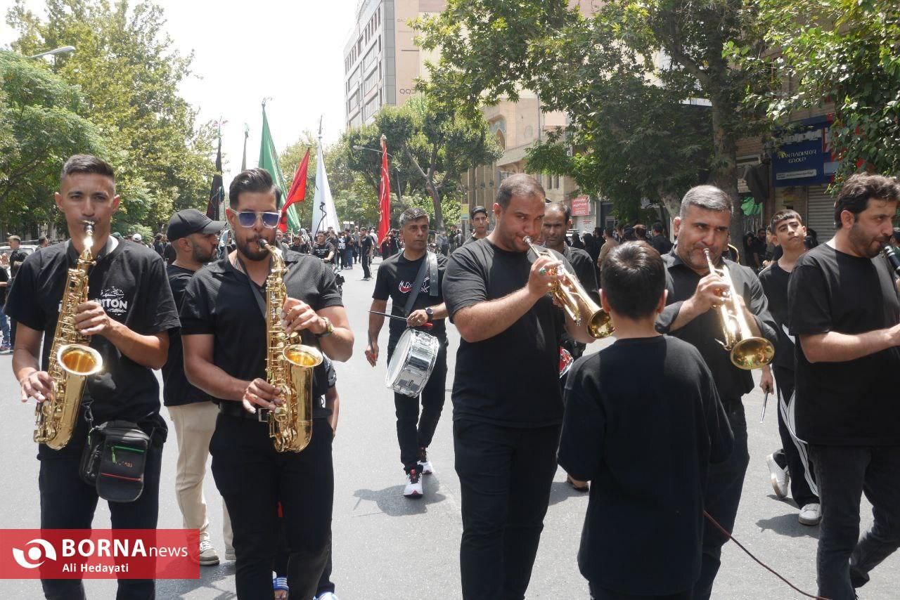عزاداری روز سوم شهادت امام حسین(ع) در تهران