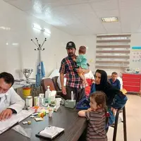 ارائه خدمات بهداشتی و درمانی به اتباع افغان در اردوگاه الغدیر زاهدان
