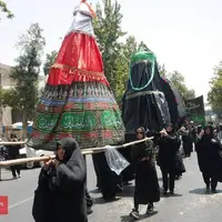 عزاداری روز سوم شهادت امام حسین(ع) در تهران