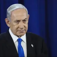 چهره نتانیاهو بعد از شنیدن خبر تارومار شدن نظامیان صهیونیست در غزه