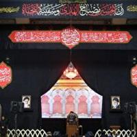 حرم بانوی کرامت سوگوار ماتم شهادت امام سجاد علیه‌السلام