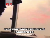 آتش‌سوزی بزرگ جنگلی در جنوب فرانسه