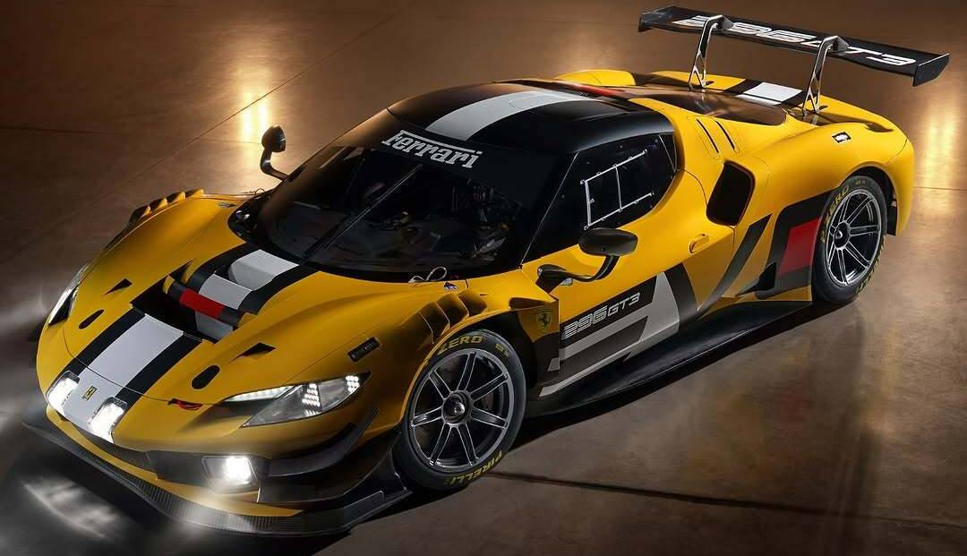 فراری 296 GT3 Evo: تکامل جدید برای۲۰۲۶