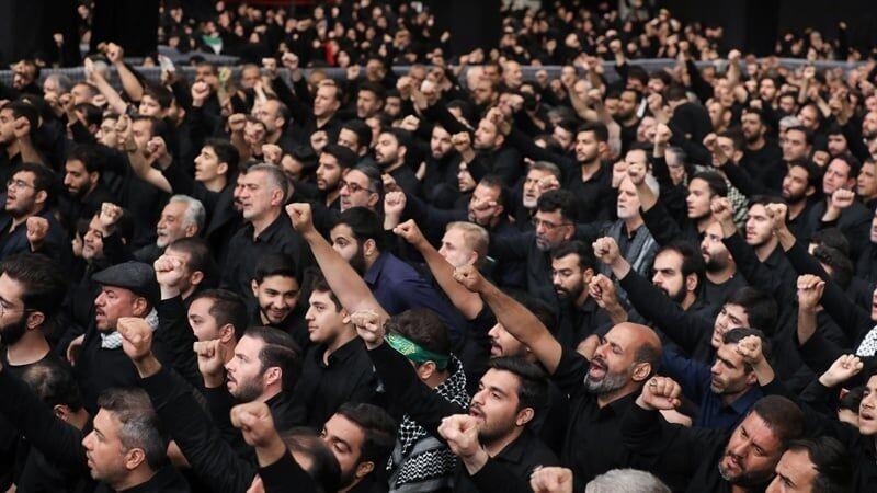 مراسم بزرگداشت شهدای تجاوز اسرائیل در قم برگزار شد