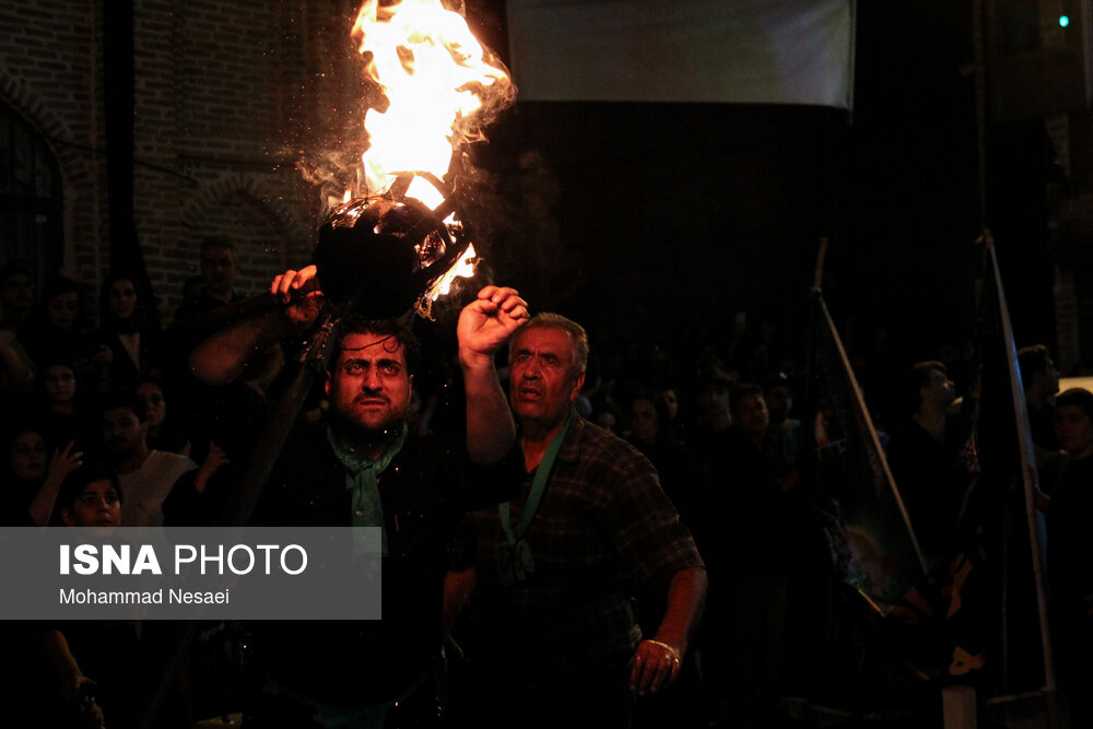 آیین سنتی «دسته چوبی» در گرگان