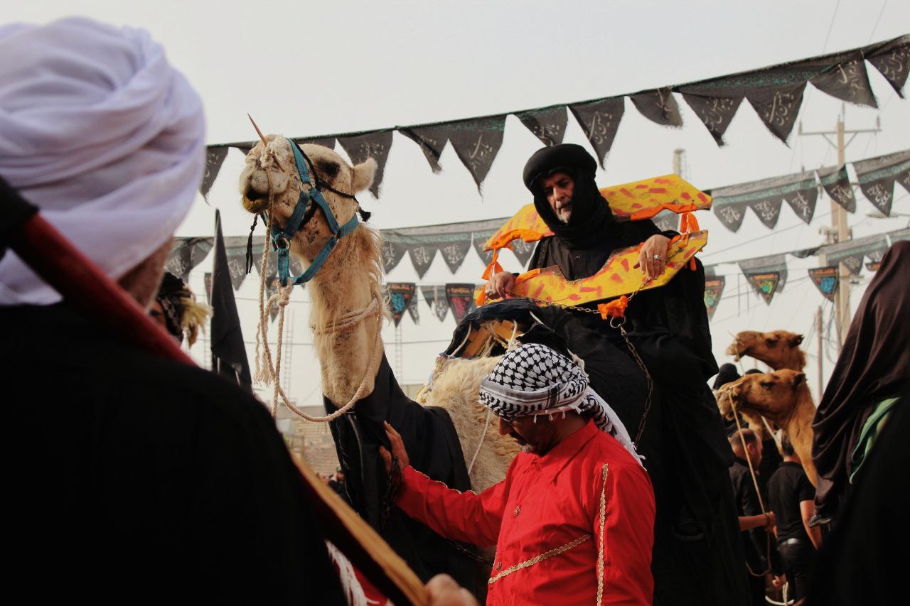 مراسم شبیه‌خوانی در روستای سیدمحمد الهدامه از توابع شهرستان شوش دانیال