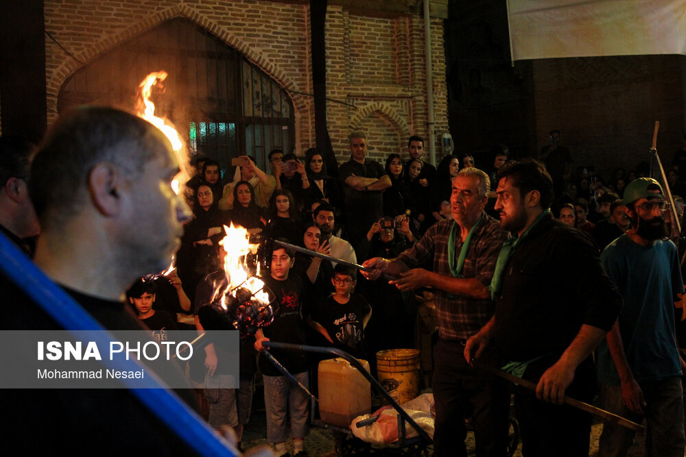 آیین سنتی «دسته چوبی» در گرگان