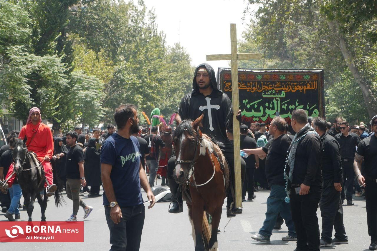 عزاداری روز سوم شهادت امام حسین(ع) در تهران