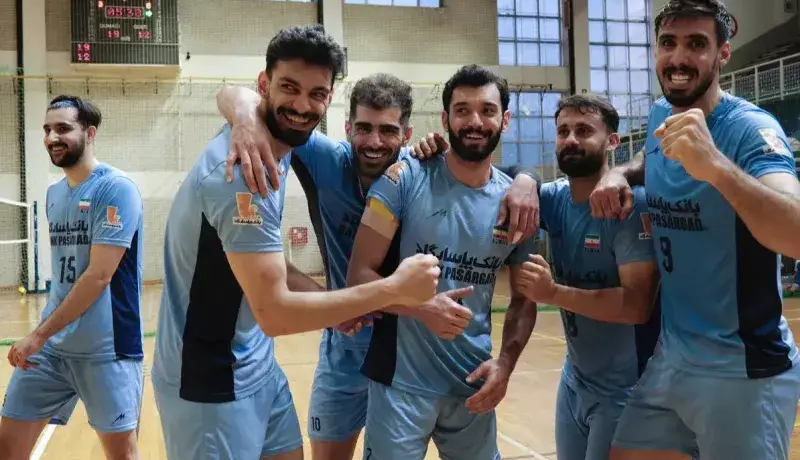 تیم ملی و تمرین خوشحالی صعود!