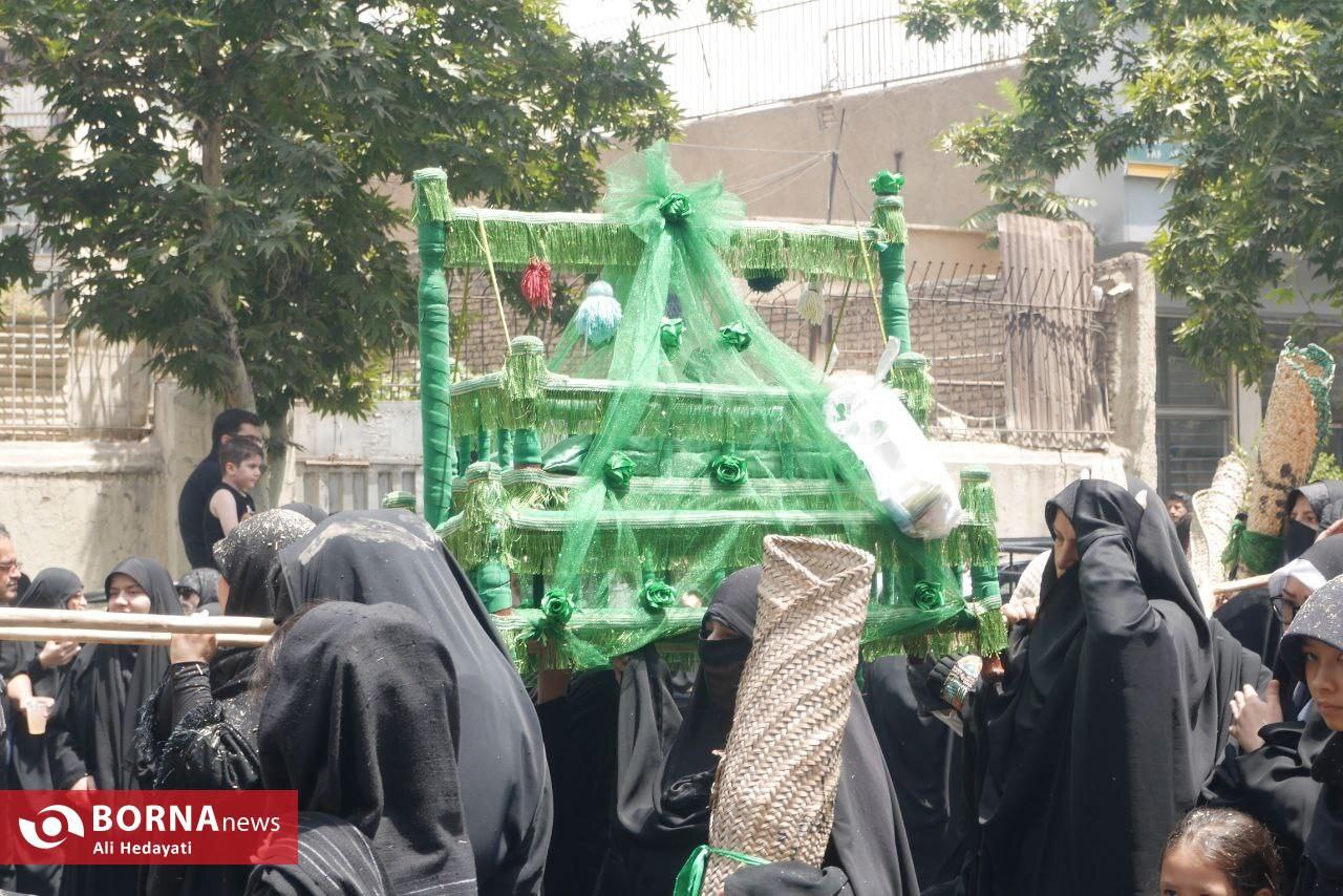 عزاداری روز سوم شهادت امام حسین(ع) در تهران