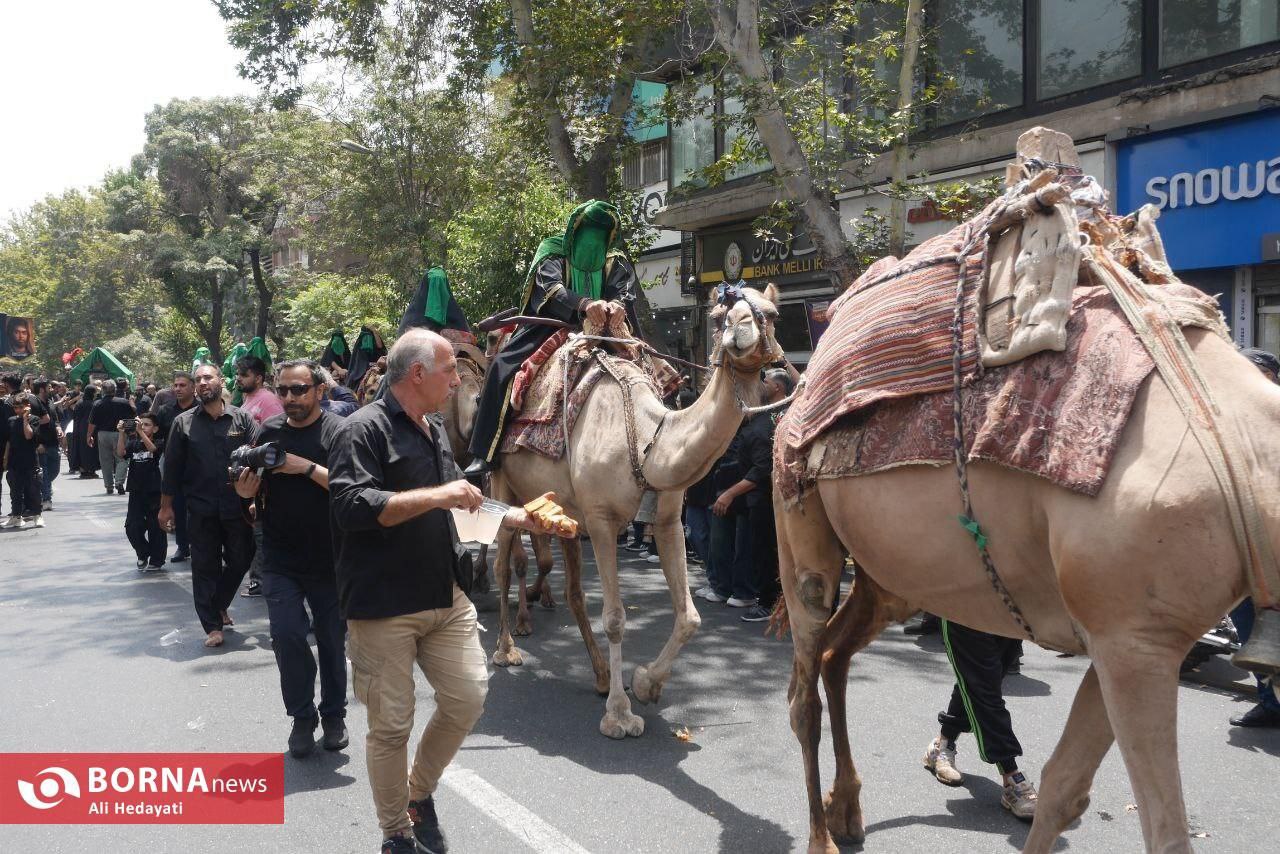 عزاداری روز سوم شهادت امام حسین(ع) در تهران