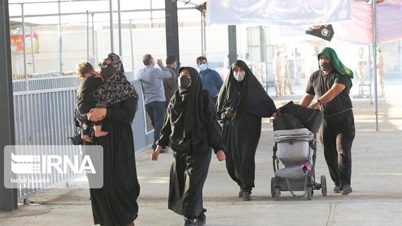 تردد زائران از مهران به حدود ۱۶۰ هزار نفر رسید