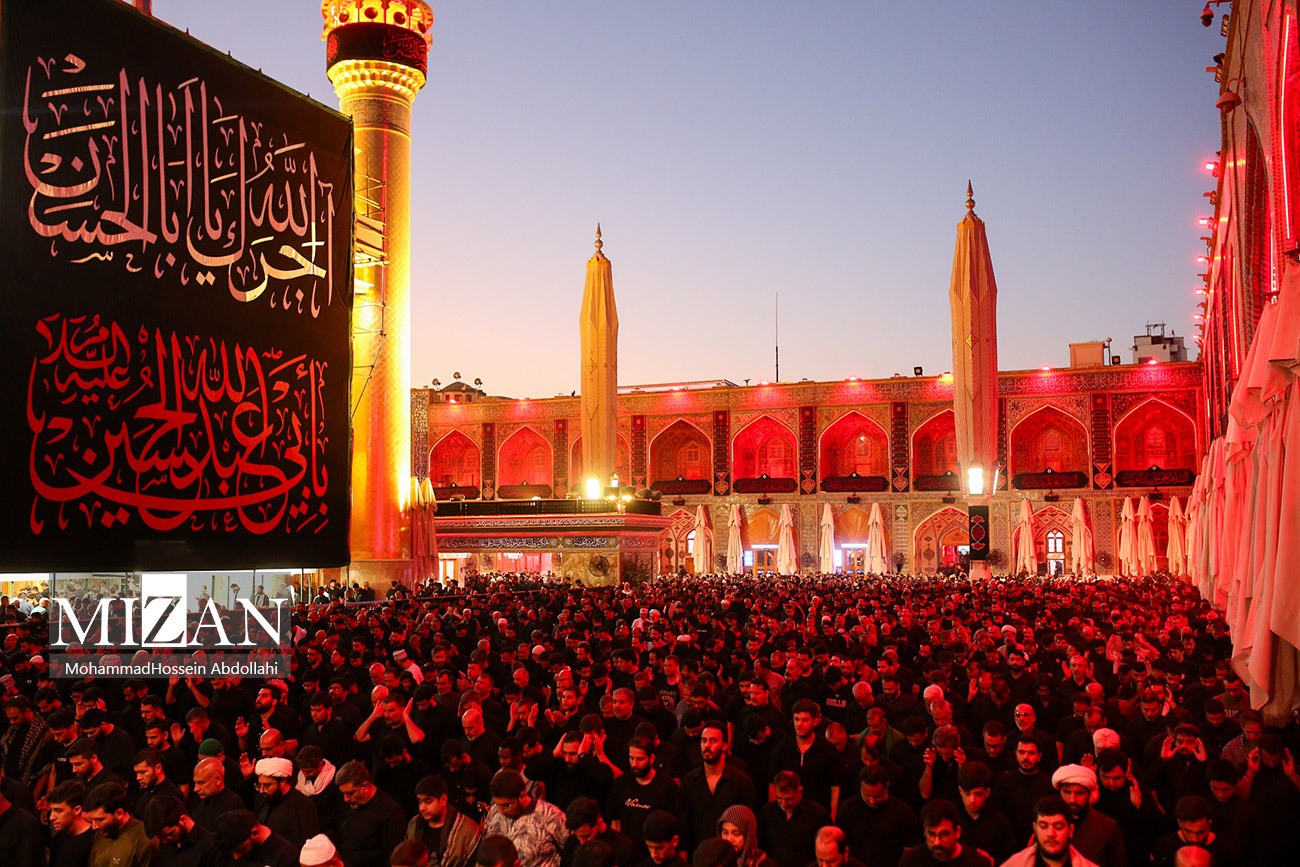 عزاداری دهه دوم ماه محرم در حرم امیرالمومنین (ع)