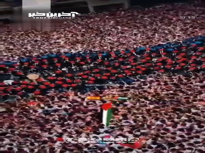 نقاشی عظیم انسانی از نقشه فلسطین