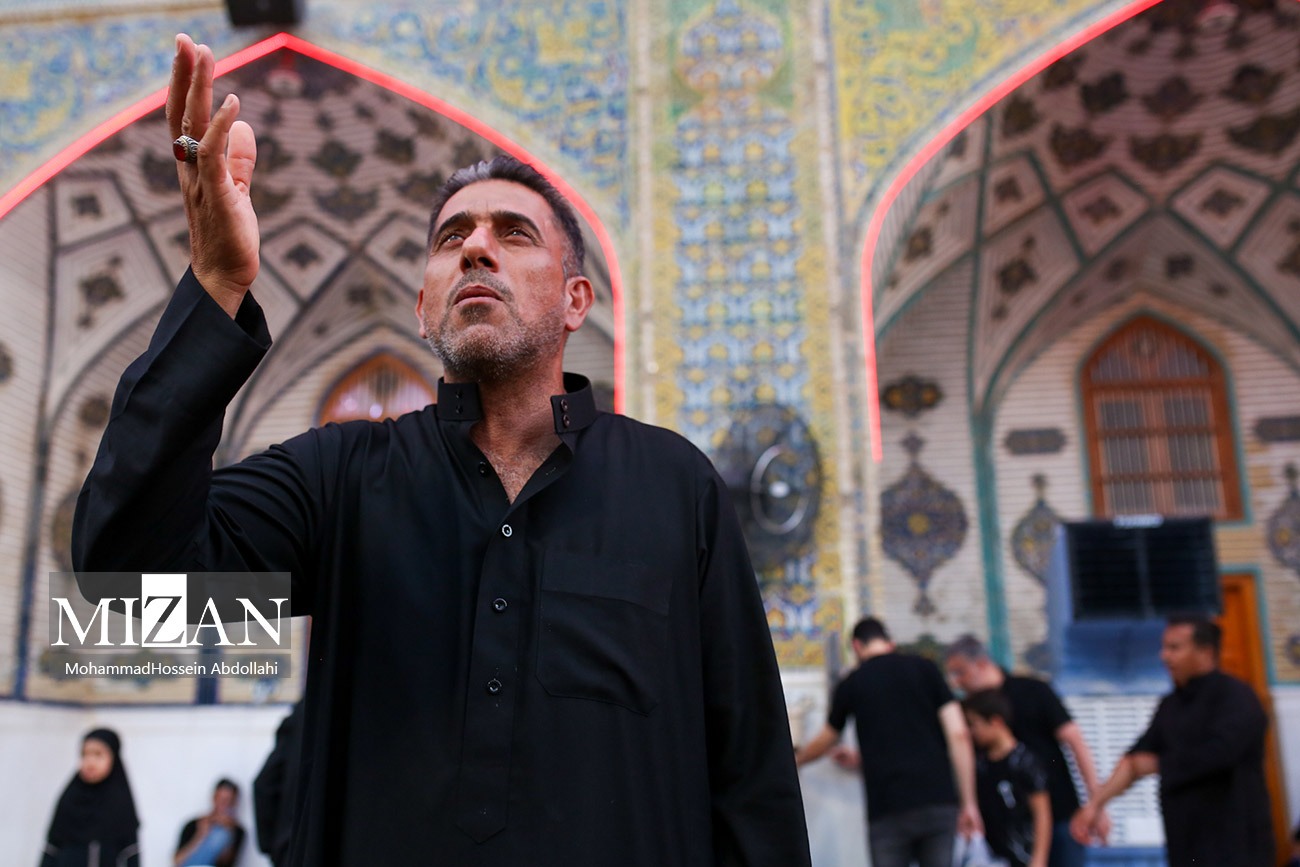 عزاداری دهه دوم ماه محرم در حرم امیرالمومنین (ع)