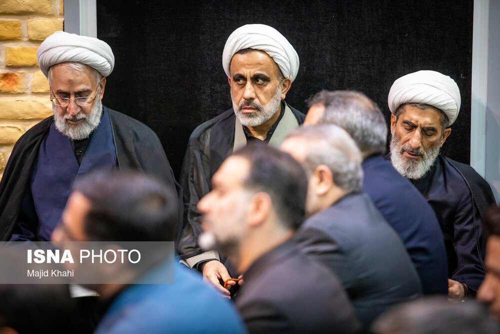 عکس/ مراسم گرامیداشت شهدای حمله رژیم صهیونیستی به زندان اوین