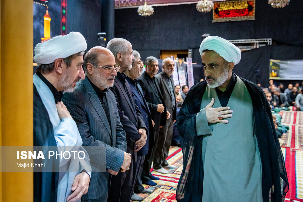 عکس/ مراسم گرامیداشت شهدای حمله رژیم صهیونیستی به زندان اوین