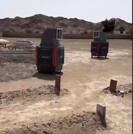 نصب کولر در گورستان های امارات!