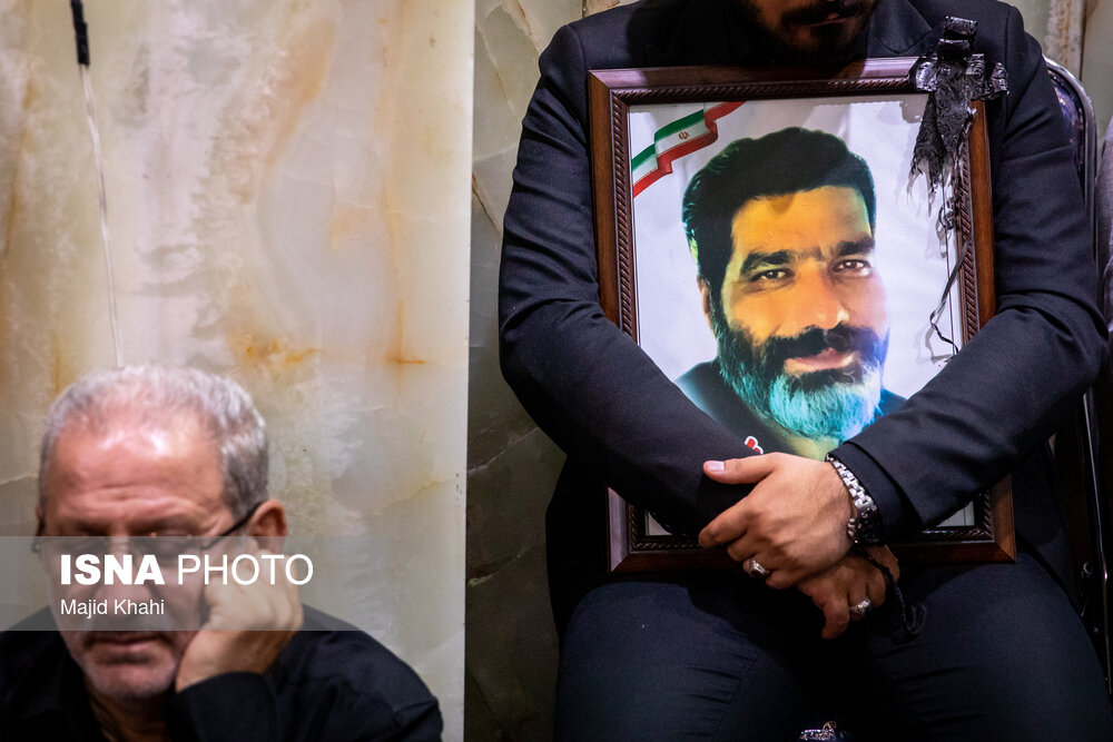 عکس/ مراسم گرامیداشت شهدای حمله رژیم صهیونیستی به زندان اوین