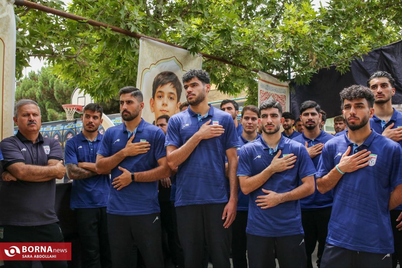 آیین سوگواری و مراسم نذرواره در مرکز ملی فوتبال 