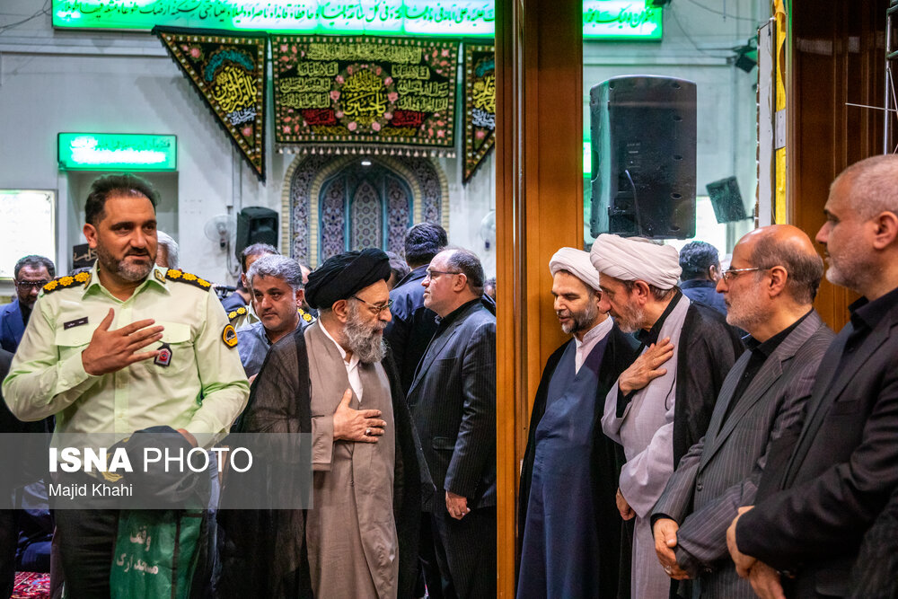 عکس/ مراسم گرامیداشت شهدای حمله رژیم صهیونیستی به زندان اوین