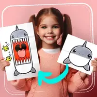 نقاشی هیولای کدوی سورپرایز
