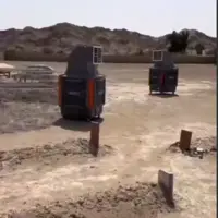 نصب کولر در گورستان های امارات!