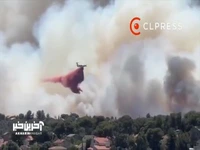 آتش سوزی گسترده در فرانسه