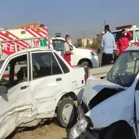 سانحه رانندگی در قزوین ۸ مصدوم برجای گذاشت
