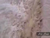 بارش باران در روستاهای‌ بخش‌ گوهران بشاگرد هرمزگان