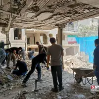 عکس/ آواربرداری از وطن؛ دانشجویان در خط مقدم کمک به آسیب‌دیدگان حملات رژیم صهیونیستی